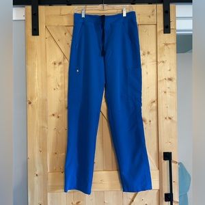 Figs Technical Collection Men’s Axim Scrub Pants Size S (Reg Length) Royal Blue